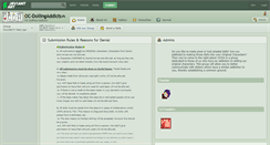 Desktop Screenshot of oc-dollingaddicts.deviantart.com