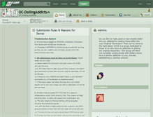 Tablet Screenshot of oc-dollingaddicts.deviantart.com