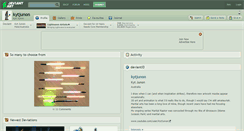 Desktop Screenshot of kytjunon.deviantart.com