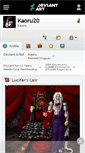 Mobile Screenshot of kaoru20.deviantart.com