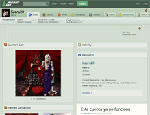 Tablet Screenshot of kaoru20.deviantart.com