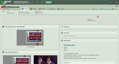 Desktop Screenshot of elficadraconis.deviantart.com