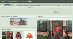 Desktop Screenshot of pikachuvz.deviantart.com