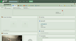 Desktop Screenshot of prohaska16.deviantart.com