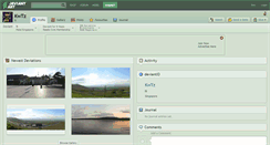 Desktop Screenshot of kwtz.deviantart.com
