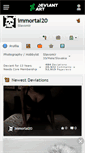 Mobile Screenshot of immortal20.deviantart.com