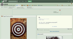 Desktop Screenshot of gorud.deviantart.com