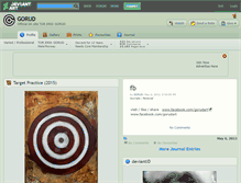 Tablet Screenshot of gorud.deviantart.com