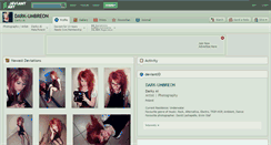 Desktop Screenshot of dark-umbreon.deviantart.com