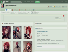 Tablet Screenshot of dark-umbreon.deviantart.com