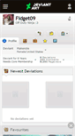 Mobile Screenshot of fidget09.deviantart.com