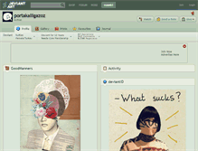 Tablet Screenshot of portakalligazoz.deviantart.com