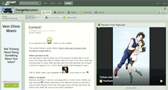 Desktop Screenshot of orangestarlove.deviantart.com