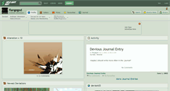 Desktop Screenshot of flangegod.deviantart.com