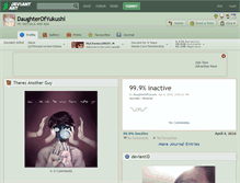 Tablet Screenshot of daughterofyukushi.deviantart.com