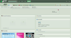 Desktop Screenshot of alhzh.deviantart.com