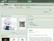 Tablet Screenshot of pichan.deviantart.com
