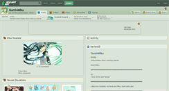 Desktop Screenshot of gumi4miku.deviantart.com