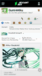 Mobile Screenshot of gumi4miku.deviantart.com