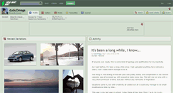 Desktop Screenshot of duduomega.deviantart.com
