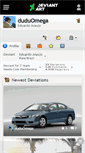 Mobile Screenshot of duduomega.deviantart.com