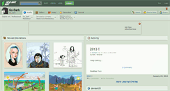 Desktop Screenshot of go-dark.deviantart.com