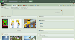 Desktop Screenshot of kimjl.deviantart.com