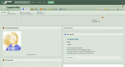 Desktop Screenshot of fraulein-piim.deviantart.com