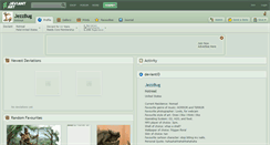 Desktop Screenshot of jezzbug.deviantart.com