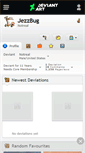 Mobile Screenshot of jezzbug.deviantart.com