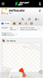 Mobile Screenshot of maitealatte.deviantart.com