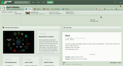 Desktop Screenshot of kyori-hiketsu.deviantart.com
