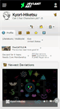 Mobile Screenshot of kyori-hiketsu.deviantart.com
