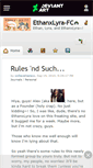 Mobile Screenshot of ethanxlyra-fc.deviantart.com