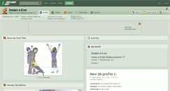 Desktop Screenshot of deidei-4-ever.deviantart.com