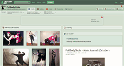 Desktop Screenshot of fullbodyshots.deviantart.com