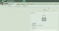 Desktop Screenshot of lucidgypsy.deviantart.com