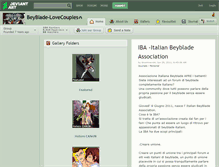 Tablet Screenshot of beyblade-lovecouples.deviantart.com
