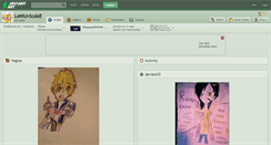 Desktop Screenshot of lenluvscake.deviantart.com