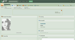 Desktop Screenshot of ambeekat.deviantart.com