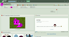 Desktop Screenshot of enyathehtf3.deviantart.com