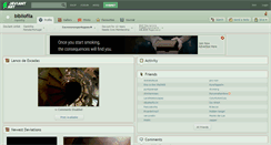 Desktop Screenshot of bibliofila.deviantart.com