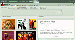 Desktop Screenshot of ajanae79.deviantart.com