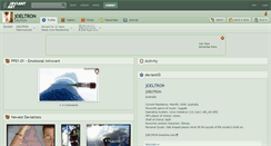 Desktop Screenshot of joeltron.deviantart.com