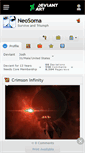 Mobile Screenshot of neosoma.deviantart.com