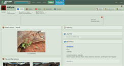 Desktop Screenshot of anklyne.deviantart.com