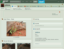 Tablet Screenshot of anklyne.deviantart.com
