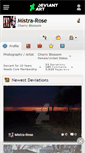 Mobile Screenshot of mistra-rose.deviantart.com