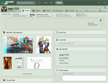 Tablet Screenshot of ppgz1229.deviantart.com