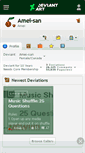 Mobile Screenshot of amei-san.deviantart.com